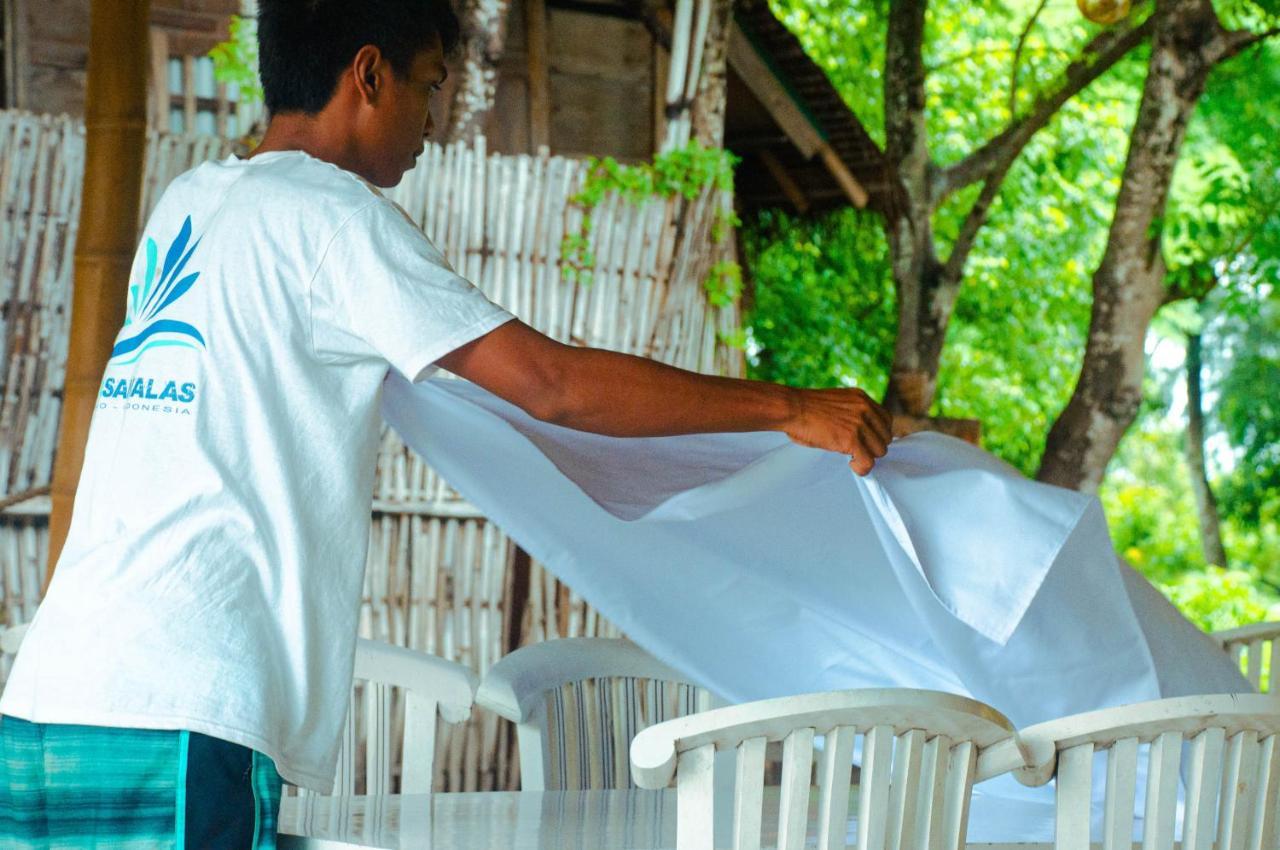 Villa Samalas Resort And Restaurant ギリ島 エクステリア 写真